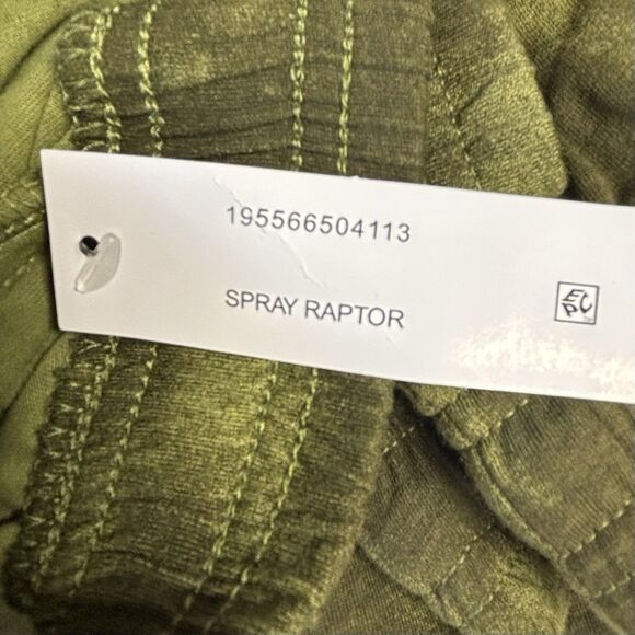 Jurassic Park Lounge Pants Spray Raptor Pajama Bottoms Green Camo NEW - Picture 7 of 9